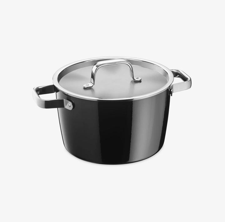 Produktbild WMF Fleischtopf schwarz (Kochtopf, Fusiontec, 22 x 14 cm)