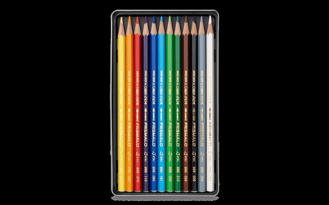 Actual product image Caran d'Ache Prismalo Aquarelle Metallschachtel (12 x)
