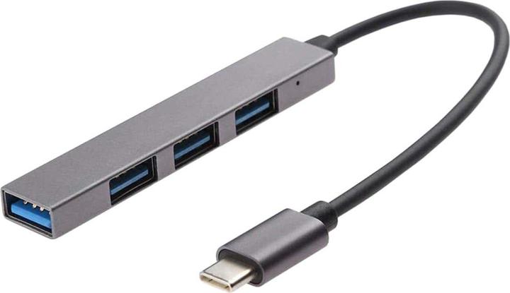 Immagine prodotto JTI Hub da USB di tipo C a USB di tipo A con 4 porte (USB-C, 4 Porti)
