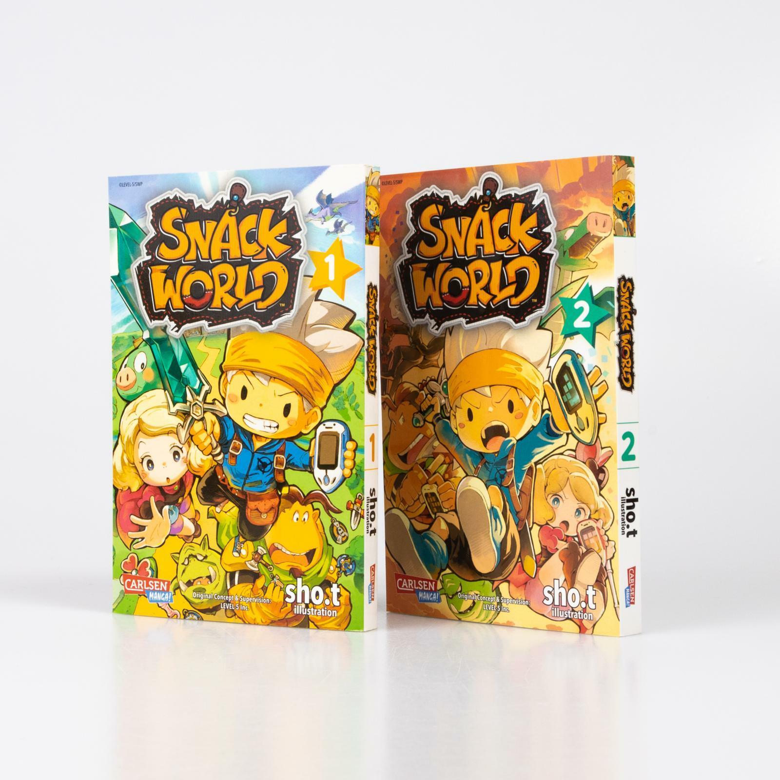Thumbnail - Snack World Komplettpack 1-2, Belletristik von sho.t, Lasse Christian Christiansen