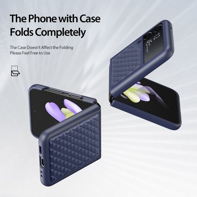 Produktbild Dux Ducis Venice Series Echtleder Case (Samsung Galaxy Z Flip4)
