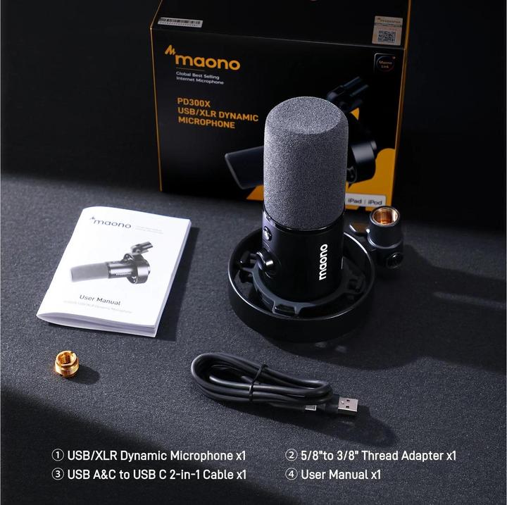 Produktbild Maono PD300X Microphone