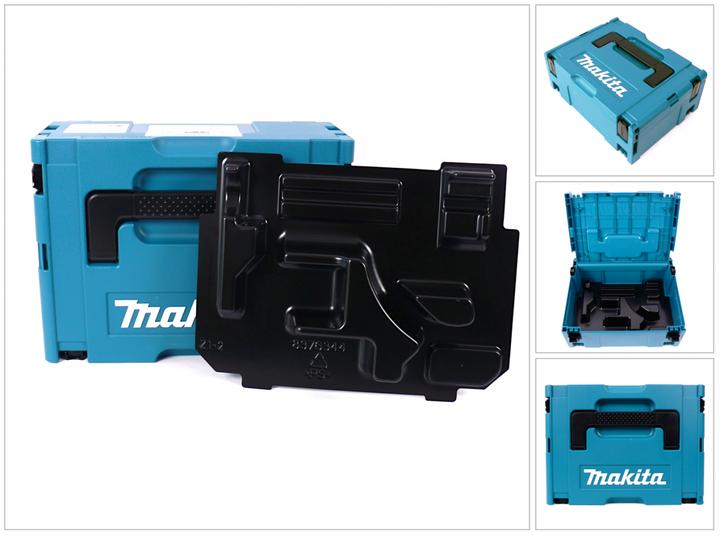Actual product image Makita MAKPAC 2 system case - with insert for BHR / DHR 202