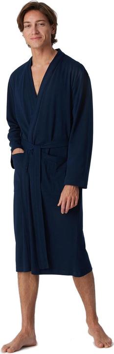 Produktbild Schiesser Bademantel "Essentials" marine (L)