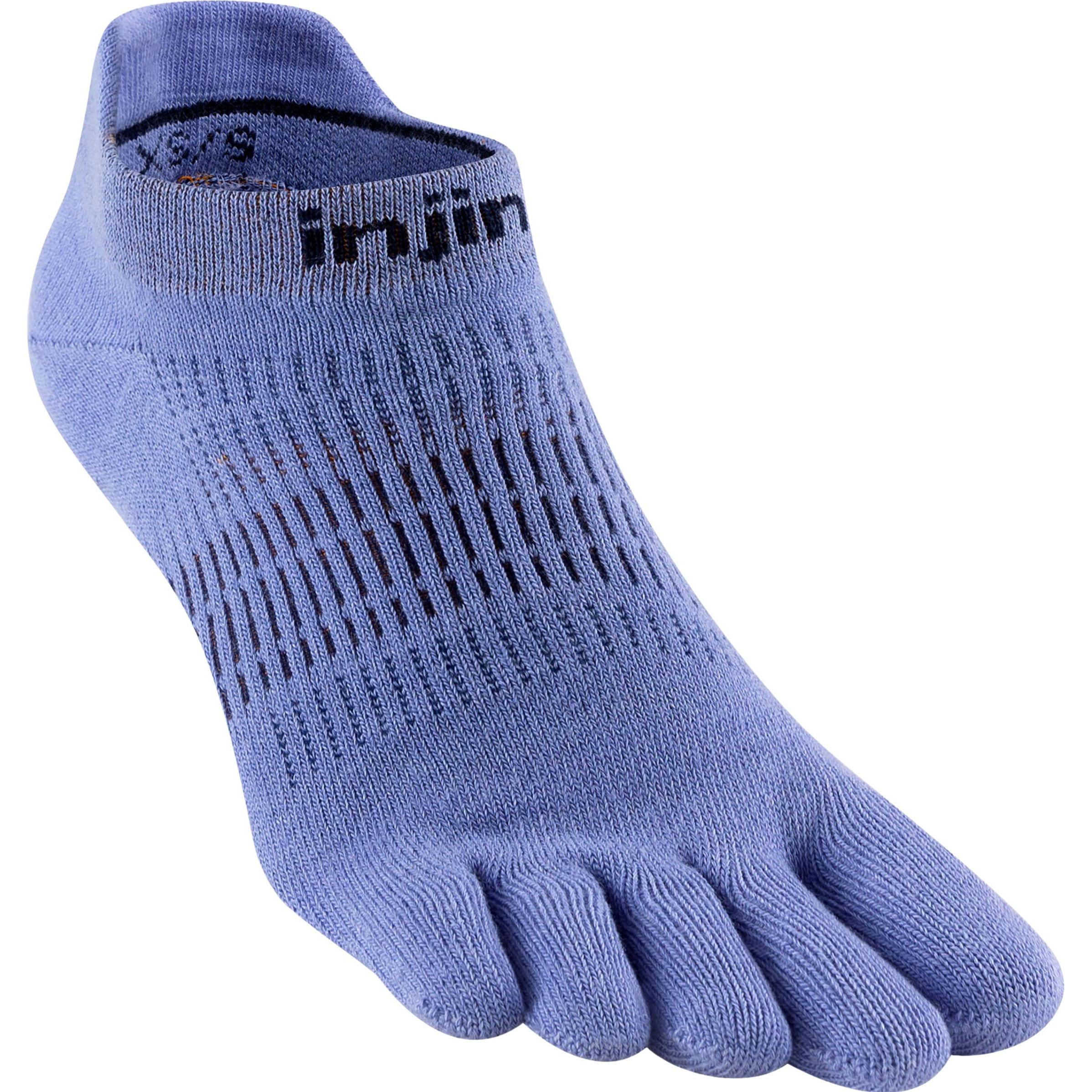 Injinji, Damen, Sportsocken, Run Lightweight No-Show (M/L), Blau