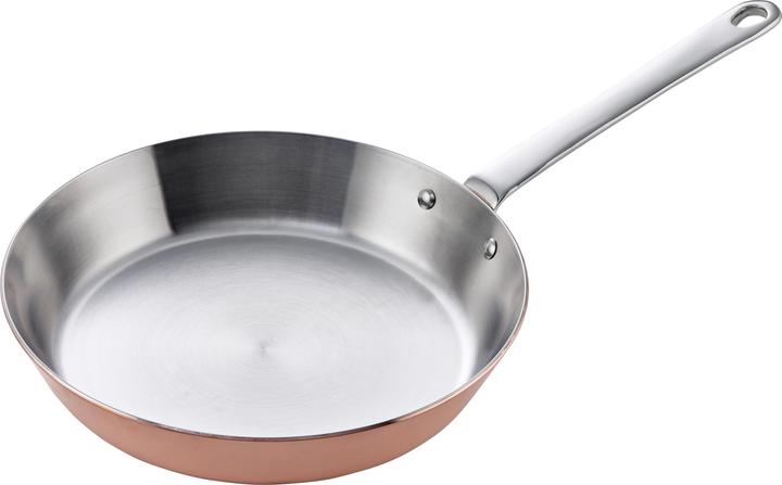 Image du produit Scanpan Poêle à frire Maitre D' Ø 24 cm - Induction (24 cm, Poêle à frire, Acier inoxydable, Cuivre)