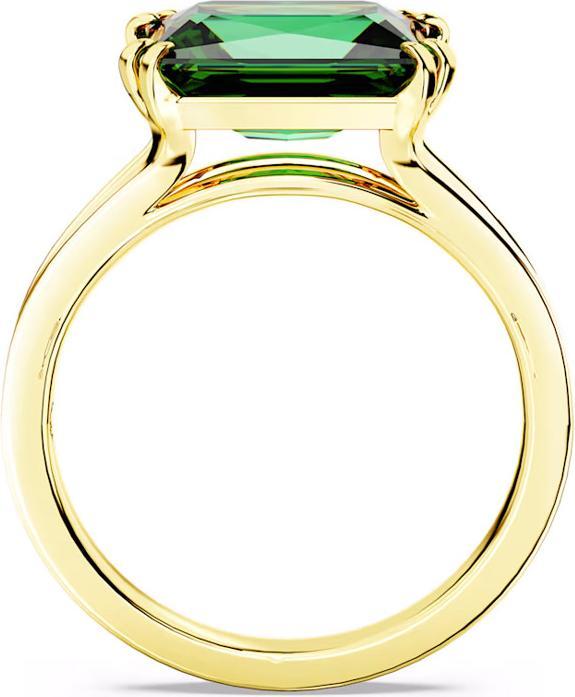 Image du produit Swarovski Matrix Cocktail Bague Rectangle Vert Or (55)