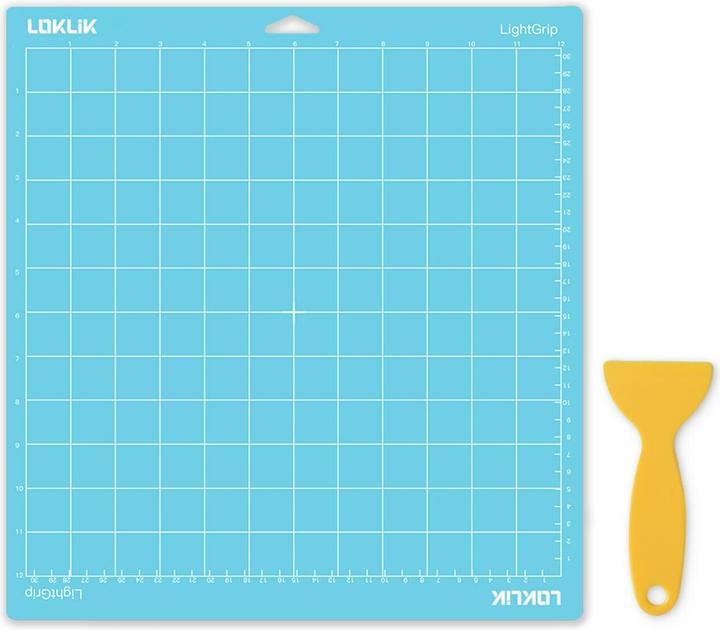 Actual product image Loklik Cutting Mat Soft Grip - pack of 3 *blue*
