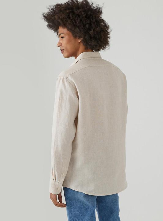 Immagine prodotto La Redoute Collections Camicia dritta in lino con maniche lunghe Signature (S)