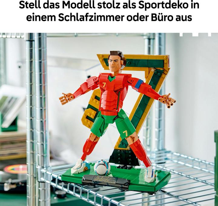 Image du produit LEGO Cristiano Ronaldo - Légende du football (43016, LEGO Editions)
