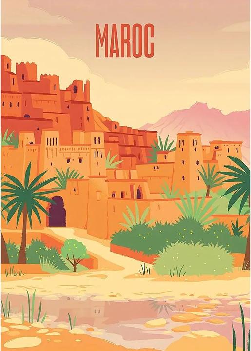Produktbild Puzzle 500 pieces Évasion Maroc (500 Teile)