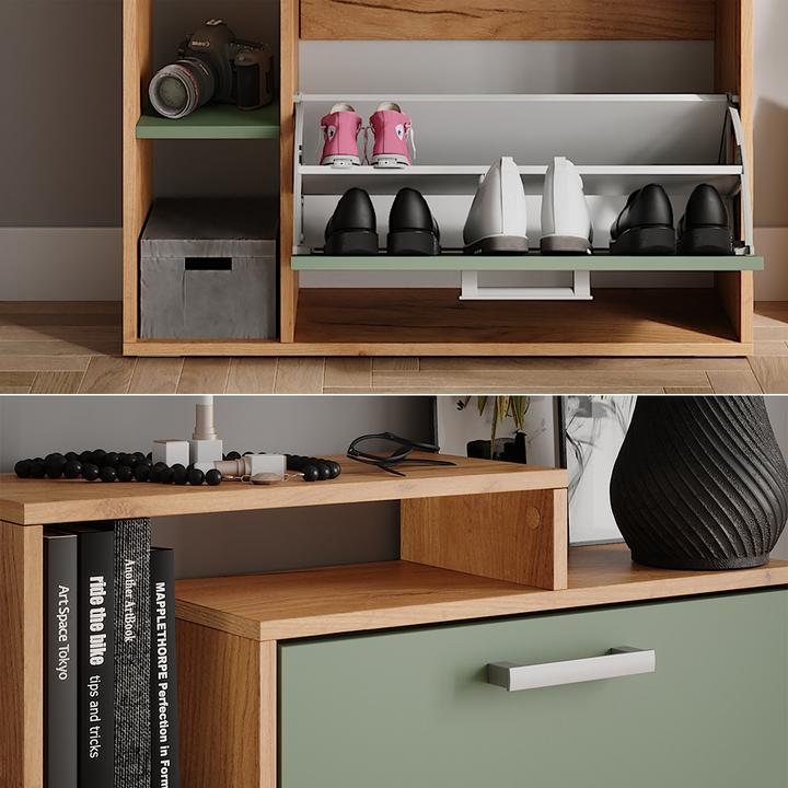 Actual product image Vicco Orlando (80 x 24.20 x 90 cm)