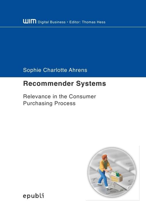 Produktbild Recommender Systems (Sophie Ahrens, Deutsch)