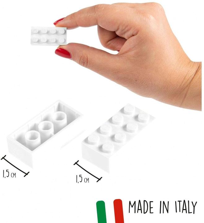 Actual product image Androni Blox 40 white 8 stones in box
