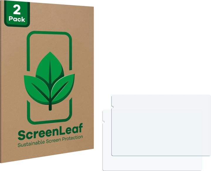 Actual product image ScreenLeaf Protective film sustainable screen protector screen protector film clear transparent (2 Piece, X500)