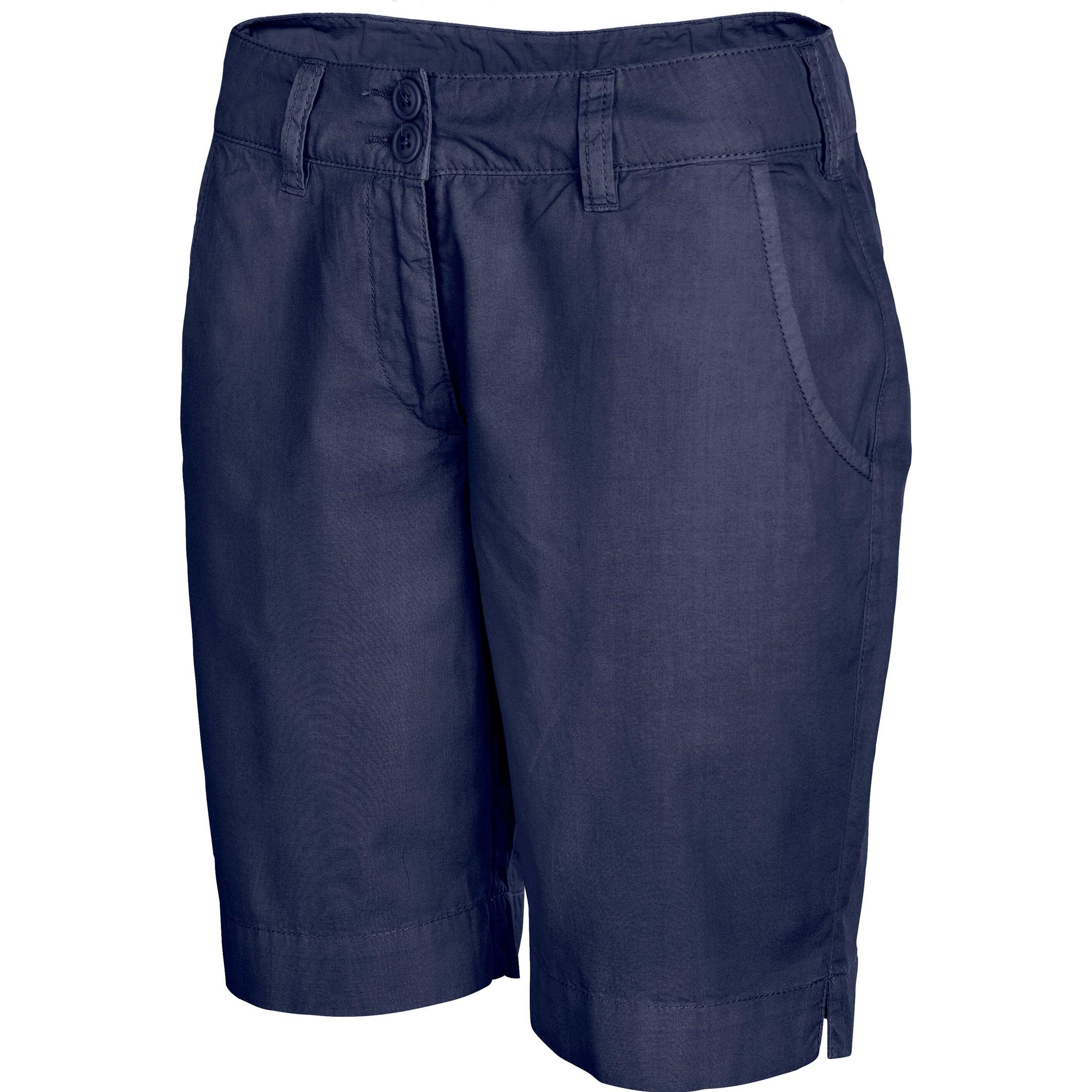 Kariban, Damen, Shorts, Canvas, Blau, (42)
