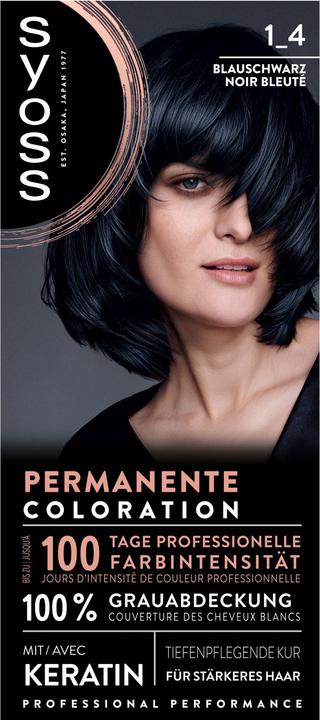 Actual product image Syoss Permanente Coloration (1 4 Blue-black)
