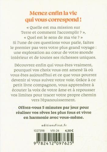 Valori nutrizionali e ingredienti 5 minutes pour... trouver sa mission de vie (Francese, Pène Nicolas, 2024)