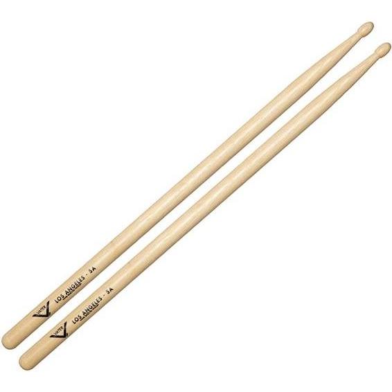 Thumbnail - Vater Los Angeles 5A Wood Tip Drumsticks 4 Paar (Drumsticks), Drumsticks + Schlägel, Braun