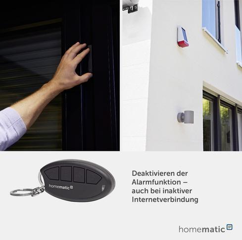 Produktbild Homematic IP Schlüsselbundfernbedienung-Alarm