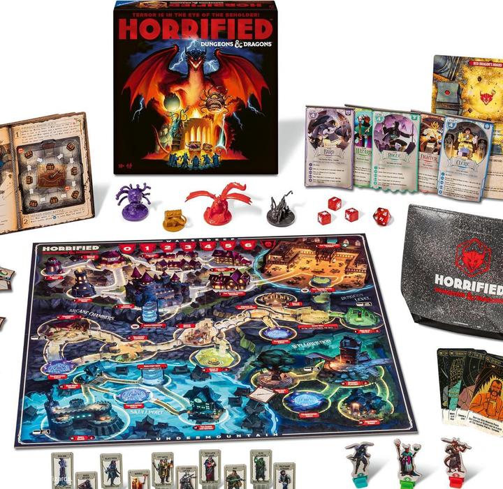 Immagine prodotto Ravensburger Horrified Dungeons & Dragons, English version (Inglese, 1 - 5 Giocatori)