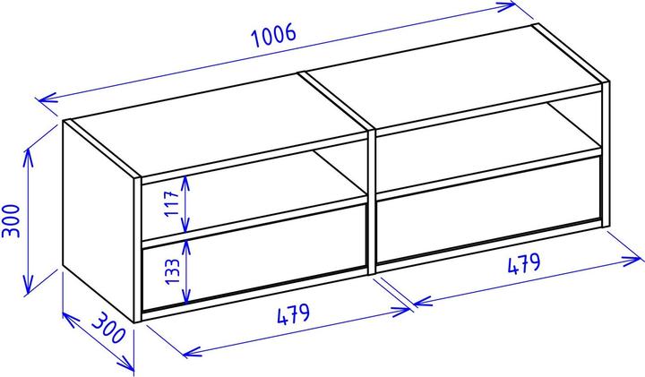 Produktbild Selsey Framme (100.60 x 30 x 30 cm)
