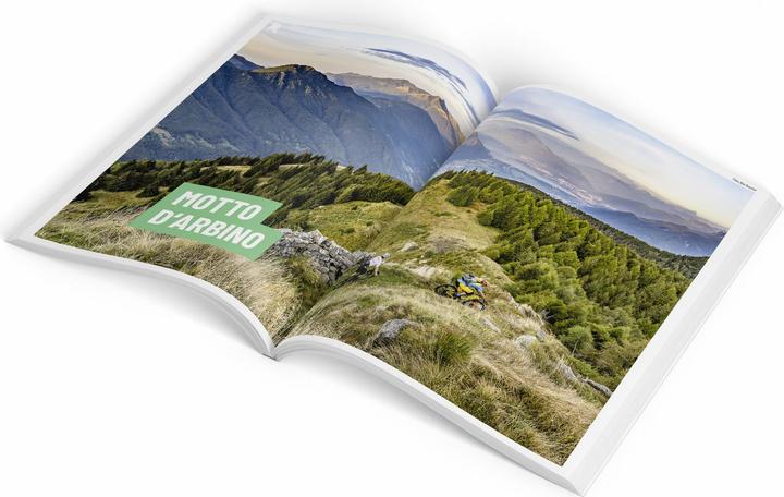 Actual product image Ride Trail Book Ticino (English, German, Thomas Giger, 2023)