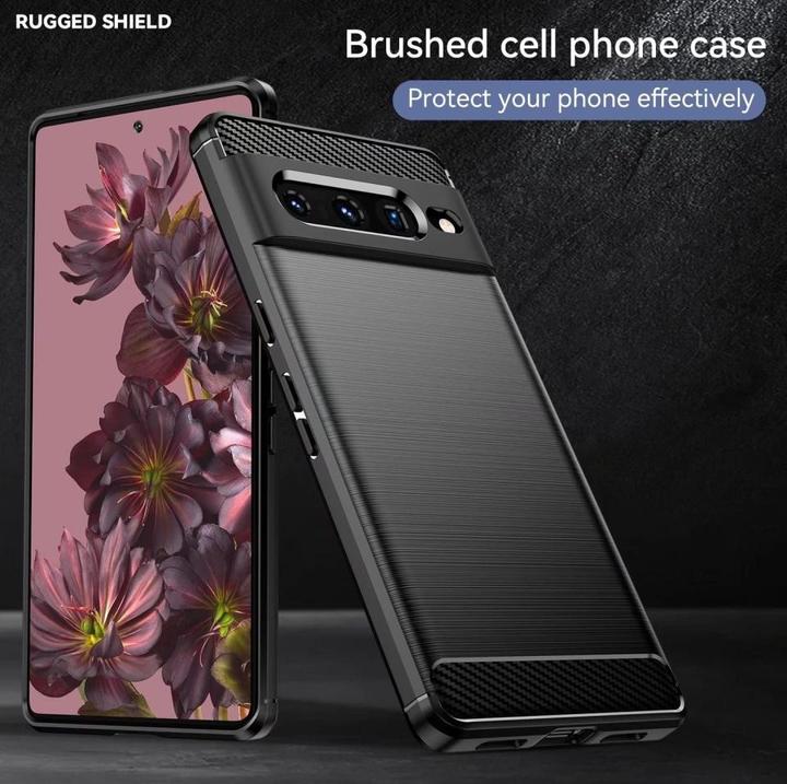Produktbild Screenguard Carbon Brushed Soft TPU Case (Google Pixel 7 Pro)