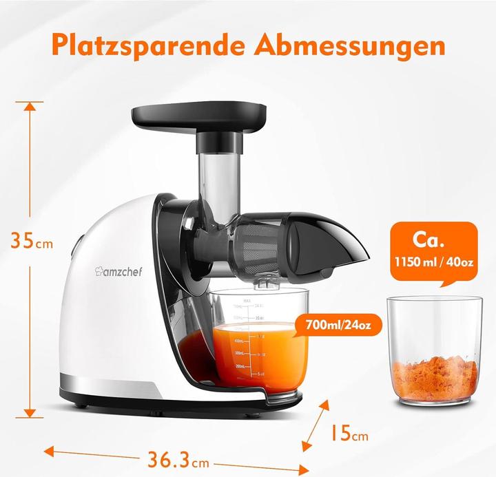 Produktbild Amzchef Slow Juicer