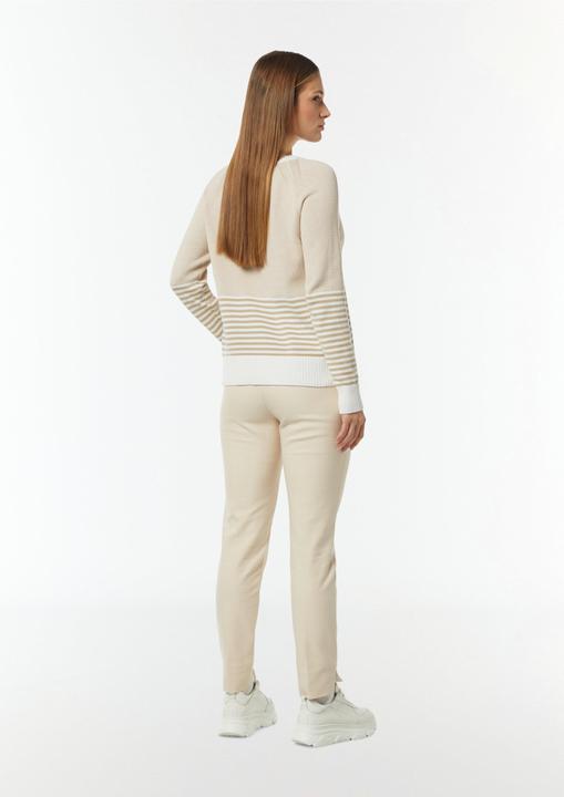 Immagine prodotto Comma Strickpullover Baumwollpullover mit Streifen (34)