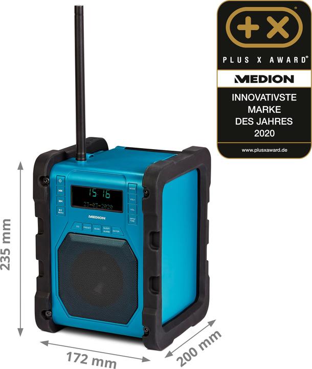 Actual product image Medion Life P66098 (DAB+, FM, Bluetooth)