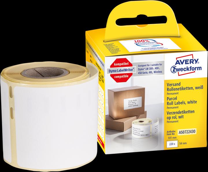 Produktbild Avery Rollenetiketten