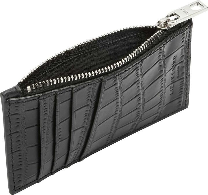 Produktbild Liebeskind Berlin Portemonnaie Kleine Geldbörse aus Leder in Kroko-Optik