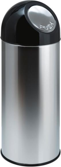 kaiserkraft Raccoglitore di rifiuti PUSH (55 l)