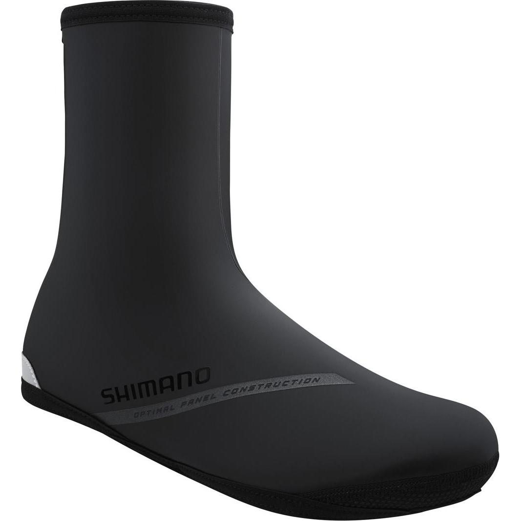 Shimano, Unisex, Schuhüberzug, DUAL CR SHOE COVER BLACK L (SHOE SIZE 42-43) (42, 43), Schwarz, 42, 43