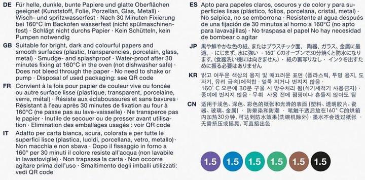 Nährwerte und Zutaten Faber-Castell Marker Creative Studio (6x)