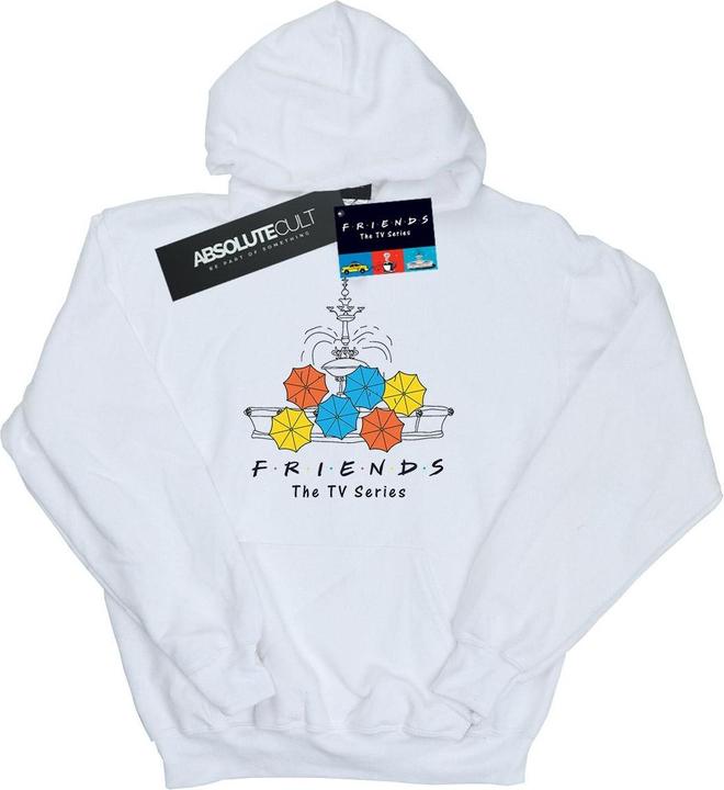 Friends Fountain And Umbrellas Kapuzenpullover Mädchen (140, 146)