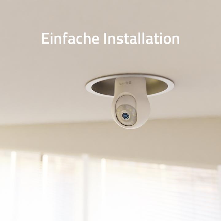 Actual product image Hombli Bulb Cam (3840 x 2160 pixels)
