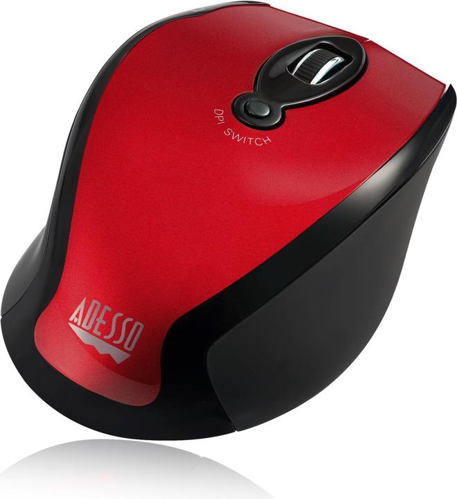 Actual product image Adesso Wireless Ergonomic Optical Mouse, iMouse M20R (Wireless)