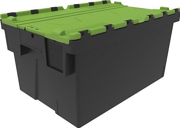 Actual product image kaiserkraft Mehrweg-Stapelbehälter