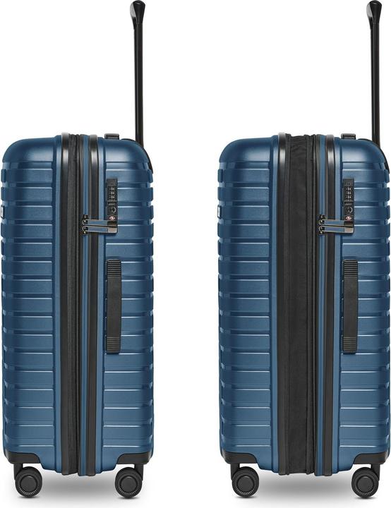 Produktbild Pactastic Collection 04 THE THREE SET + 4 Rollen Kofferset 3-teilig mit Dehnfalte (216 l)