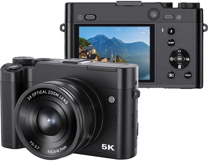 Actual product image Pora&Co Compact 5K Digital Camera (64 Mpx)