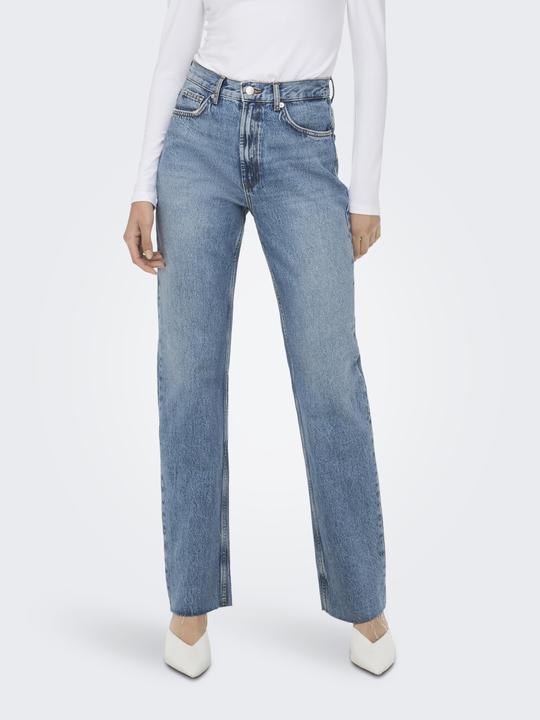Produktbild Only OnlRiley Life High Waist straight fitted jeans Straight-Fit jeans (W27/L32)