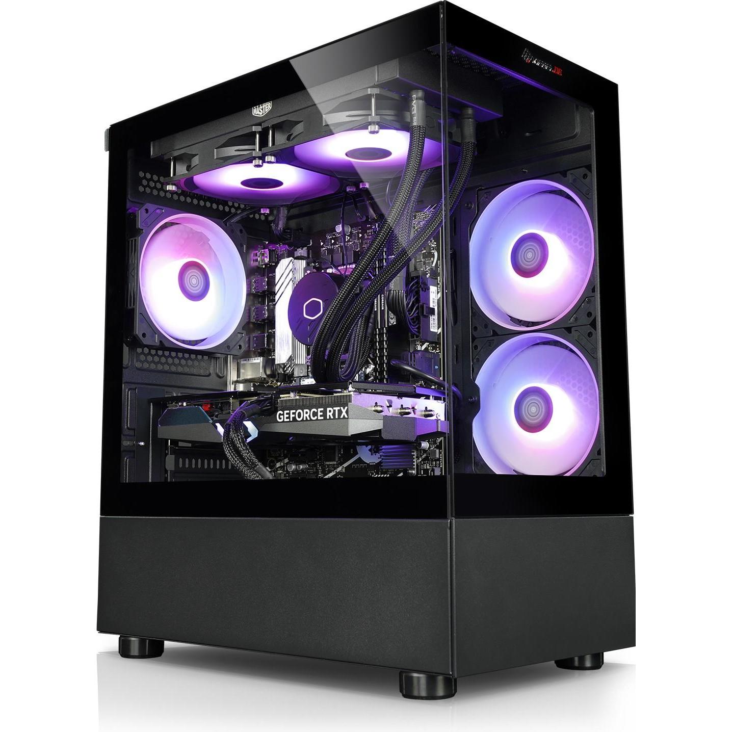 Kiebel InvaderXS 12 (ATX), PC Gehäuse, Schwarz