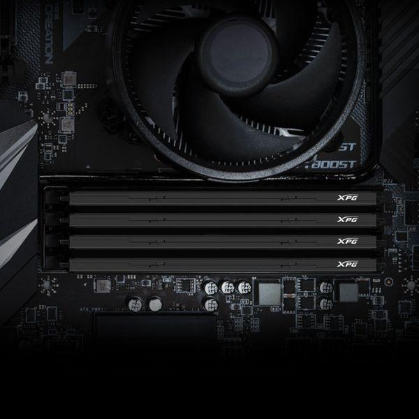 Actual product image Adata DDR4 8GB 3200-16 XPG D35 bk Single Tray (1 x 8GB, 3200 MHz, DDR4-RAM, DIMM)