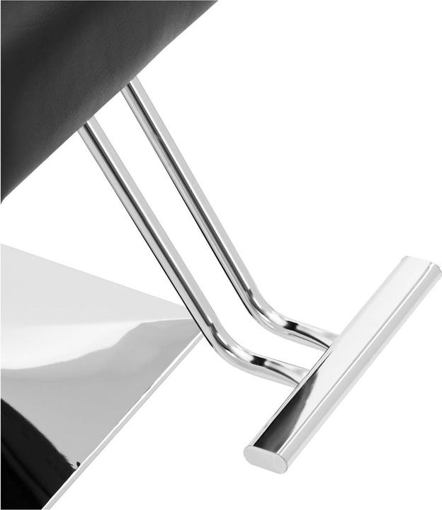 Actual product image Physa Carlisle Salon Chair with Footrest - seat height 45 - 55 cm - 150 kg - black