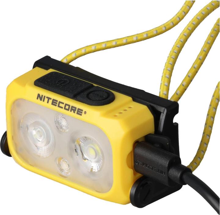 Actual product image Nitecore NU21 Hoofdlamp Geel (360 lm)