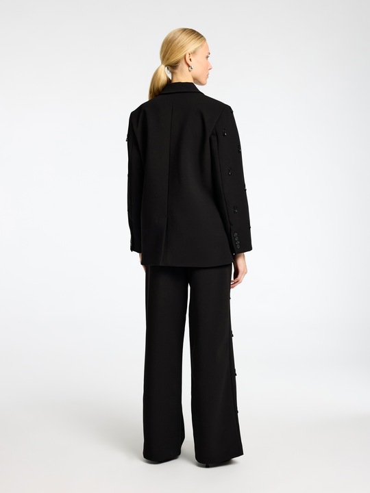 Image du produit Selected Femme Pantalon orné à jambe large (36)