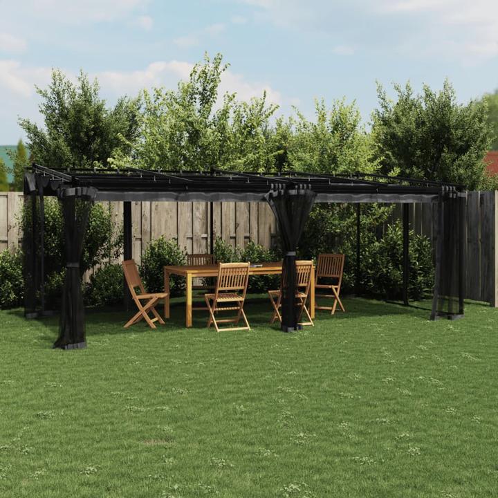 Produktbild vidaXL Pavillon (598 cm, 297 cm)