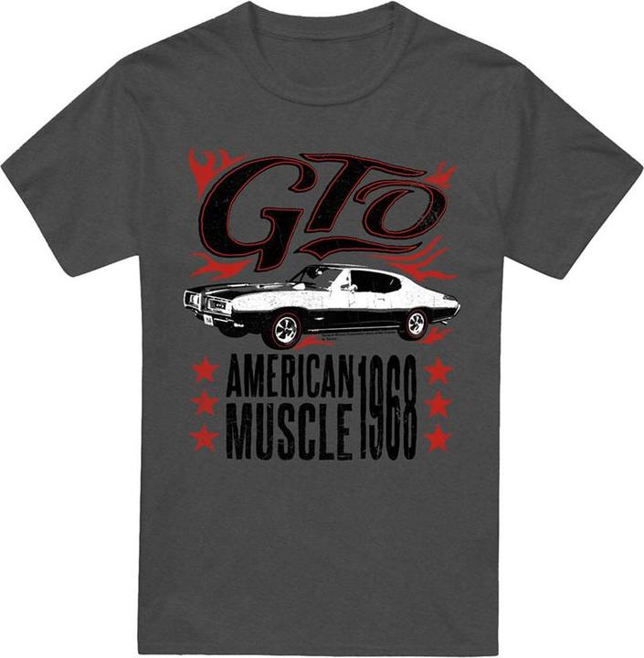 Produktbild Pontiac GTO TShirt meliert (L)